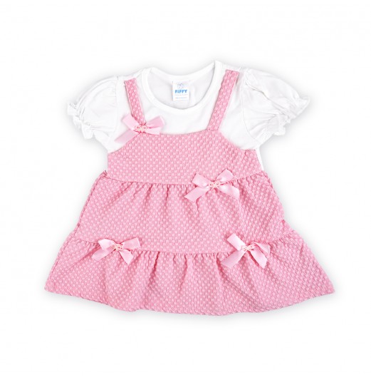 FIFFY CHARMING DREAMY BOW BAJU BAYI DRESS (3325111)
