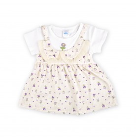 FIFFY BLOOM HEART BAJU BAYI DRESS (3325111)