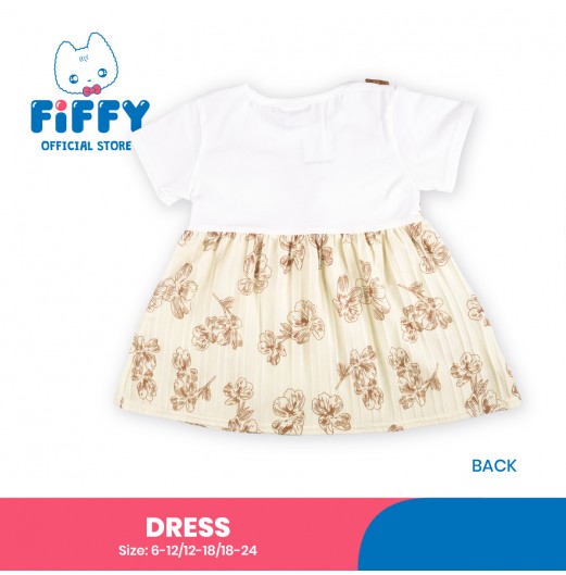 FIFFY VINTAGE PETALS BAJU BAYI DRESS (3325111)