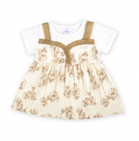 FIFFY VINTAGE PETALS BAJU BAYI DRESS (3325111)