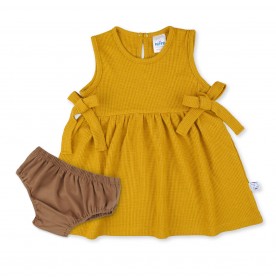 FIFFY BAJU BAYI HONEY RUFFLE SET DRESS SUIT (3325806)
