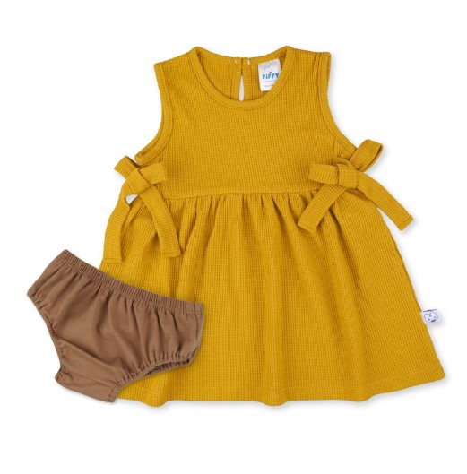 FIFFY HONEY RUFFLE SET DRESS SUIT (3325806)