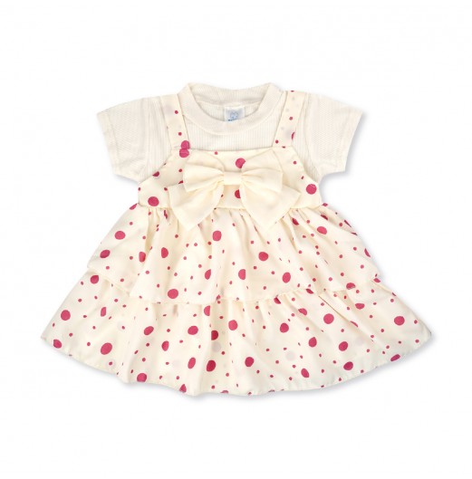 FIFFY BAJU BAYI POLKA PRINCESS DRESS (3325809)