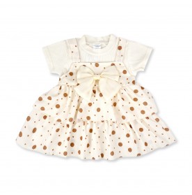FIFFY BAJU BAYI POLKA PRINCESS DRESS (3325809)
