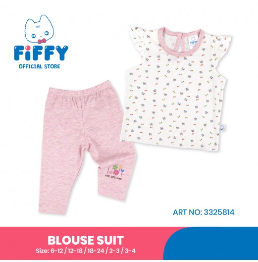 FIFFY HOME SWEET HOME BAJU BAYI BLOUSE SUIT (3325814)