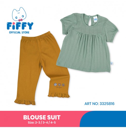 FIFFY LIFE IS GOOD BAJU BAYI BLOUSE SUIT (3325816)