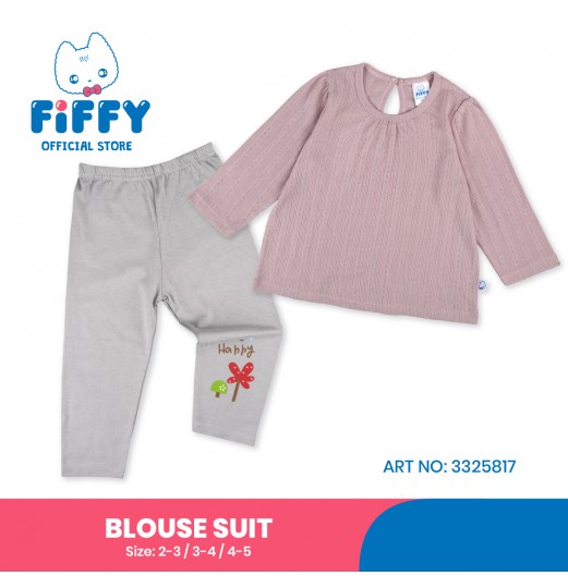 FIFFY BE HAPPY BAJU BAYI BLOUSE SUIT (3325817)