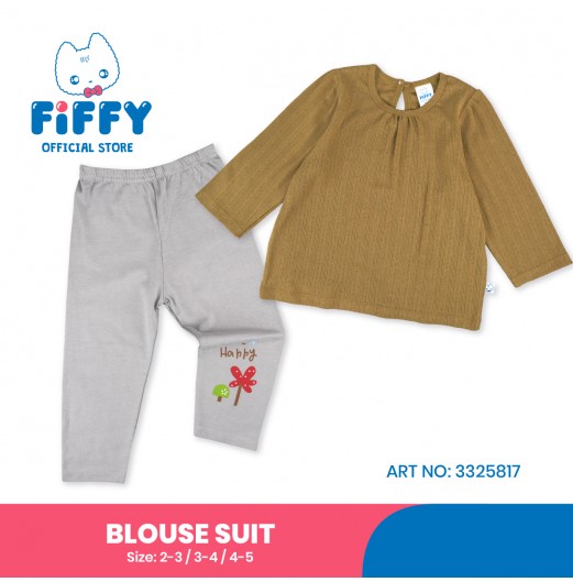 FIFFY BE HAPPY BAJU BAYI BLOUSE SUIT (3325817)