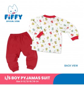 FIFFY SLEEPING GAME LONG SLEEVE BOY PYJAMAS SUIT