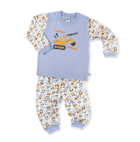 FIFFY VROMM VROMM LONG SLEEVE BOY PYJAMAS SUIT