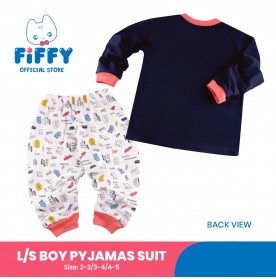 FIFFY STREET MODE LONG SLEEVE BOY PYJAMAS SUIT