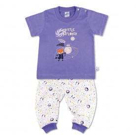 FIFFY LITTLE FOX EXPLORER SHORT SLEEVE BOY PYJAMAS SUIT