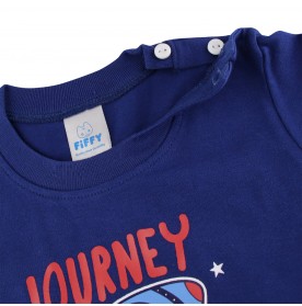 FIFFY JOURNEY INTO SPACE LONG SLEEVE BOY PYJAMAS SUIT