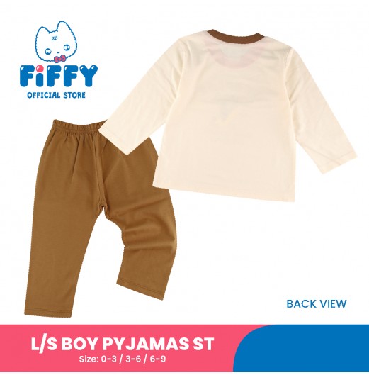 FIFFY CROCODILE WAY LONG SLEEVE BOY PYJAMAS SUIT