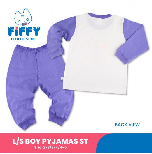 FIFFY PENGUIN'S STAR WORLD LONG SLEEVE BOY PYJAMAS SUIT