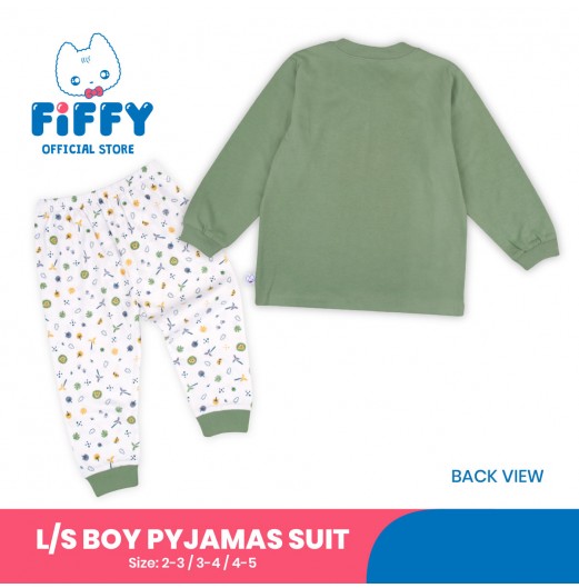 FIFFY HEY LET'S GO LONG SLEEVE BOY PYJAMAS SUIT (3425502)