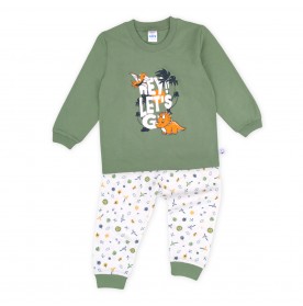 FIFFY HEY LET'S GO LONG SLEEVE BOY PYJAMAS SUIT (3425502)