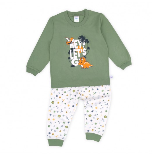 FIFFY HEY LET'S GO LONG SLEEVE BOY PYJAMAS SUIT (3425502)