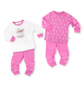 FIFFY SNOW SWAN 2 IN 1 GIRL PYJAMAS SET