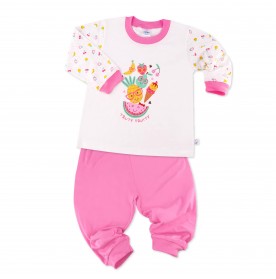 FIFFY FRUITY LOVE LONG SLEEVE GIRL PYJAMAS SUIT