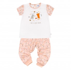 FIFFY GOOD DREAM SHORT SLEEVE GIRL PYJAMAS SUIT