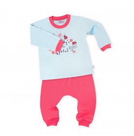 FIFFY BEAUTIFUL SCENE LONG SLEEVE GIRL PYJAMAS SUIT