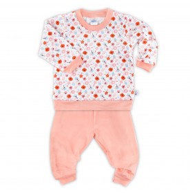 FIFFY FLOWERING MOMENT LONG SLEEVE GIRL PYJAMAS SUIT