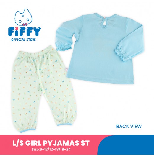 FIFFY GORGEOUS TIGER LONG SLEEVE GIRL PYJAMAS SUIT