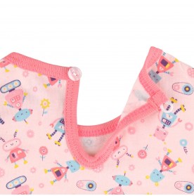 FIFFY PINKY ROBOT LONG SLEEVE GIRL PYJAMAS SUIT