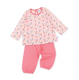 FIFFY PINKY ROBOT LONG SLEEVE GIRL PYJAMAS SUIT