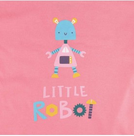 FIFFY LITTLE ROBOT LONG SLEEVE GIRL PYJAMAS SUIT
