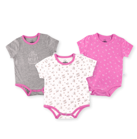 FIFFY SHINNING DAY 3 IN 1 GIRL ROMPER SET