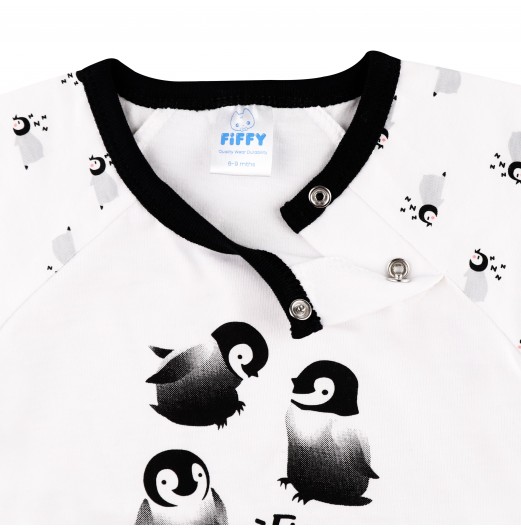 FIFFY PENGUIN GATHERING ROMPER