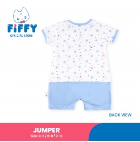FIFFY BLUEMING STAR ROMPER