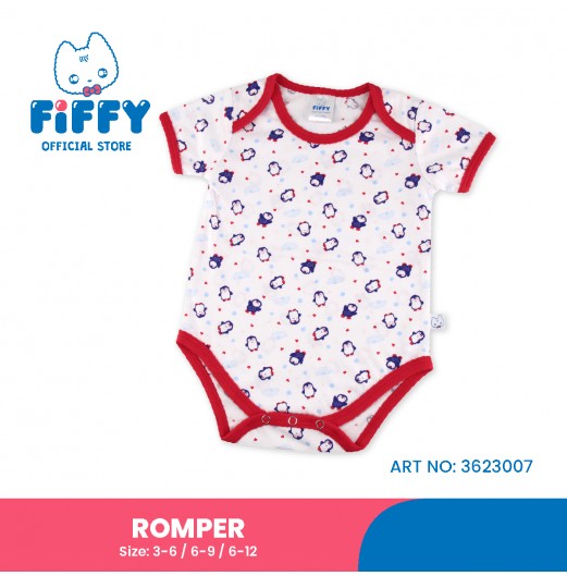 FIFFY MINI PENGUIN ROMPER