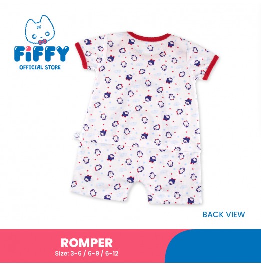 FIFFY PENGUIN HUGS ROMPER