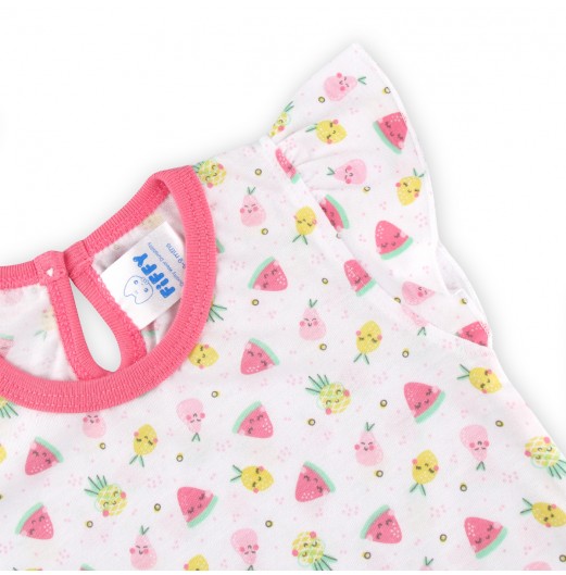 FIFFY SLEEPING FRUITS ROMPER