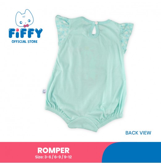 FIFFY RABBIT WITH FLOWER ROMPER