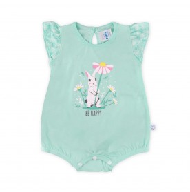 FIFFY RABBIT WITH FLOWER ROMPER