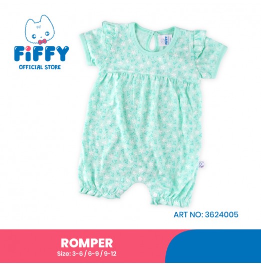 FIFFY BAJU BAYI FLOWER DAY ROMPER (3624005)