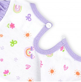 FIFFY RAINBOW ROMPER (3625001)