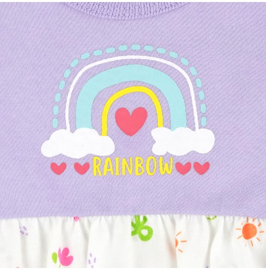FIFFY RAINBOW ROMPER (3625001)