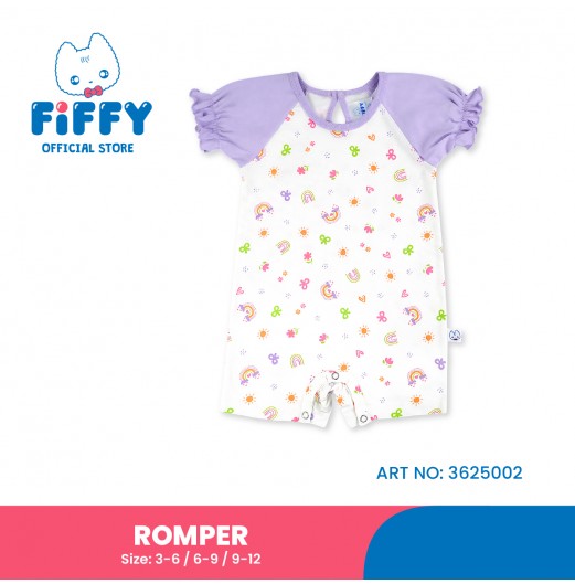 FIFFY RAINBOW CUDDLES ROMPER (3625002)