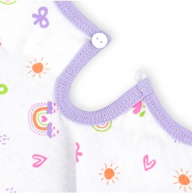FIFFY RAINBOW CUDDLES ROMPER (3625002)