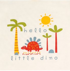 FIFFY HELLO LITTLE DINO ROMPER (3625004)