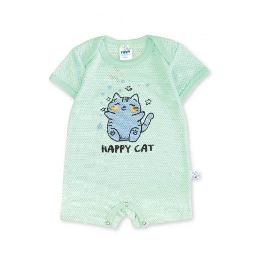 FIFFY HAPPY CAT ROMPER (3625502)