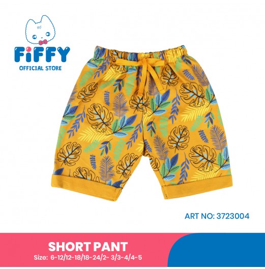 FIFFY FOLIAGE LEAF SHORT PANTS