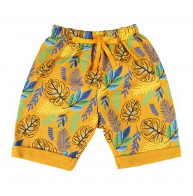 FIFFY FOLIAGE LEAF SHORT PANTS