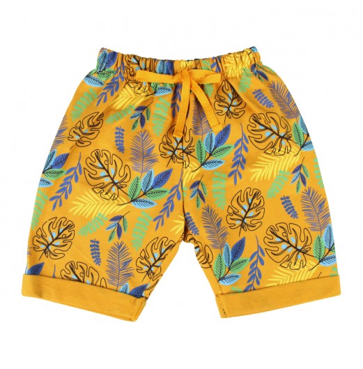 FIFFY FOLIAGE LEAF SHORT PANTS