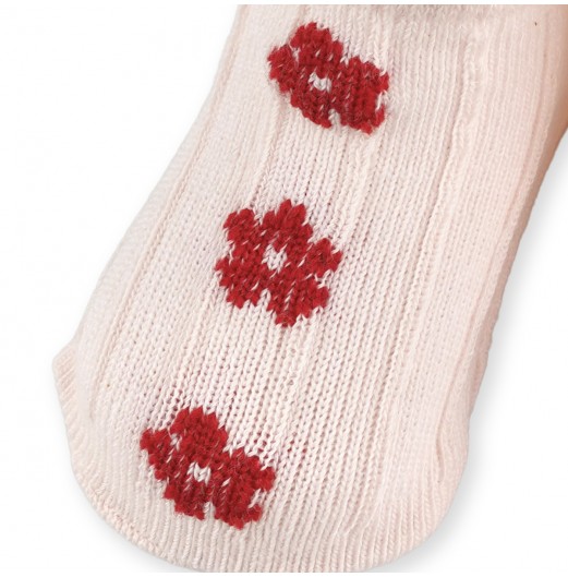 FIFFY FLOWERS NEW BORN BABY SOCK SHOE SUPPORTER STOKIN BAYI (377)